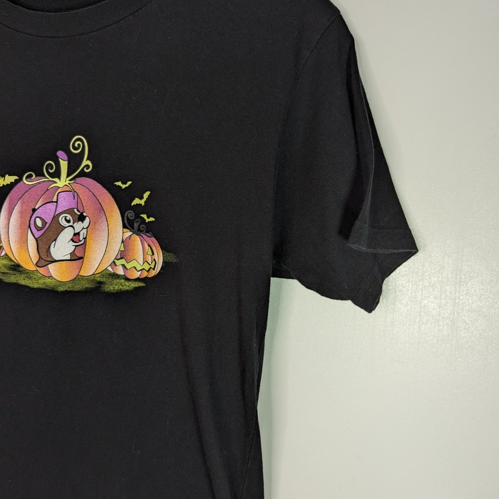 Halloween Glow In The Dark S T-shirt Vampire Buc-ee's Haunted House Beaver TX - Picture 5 of 7
